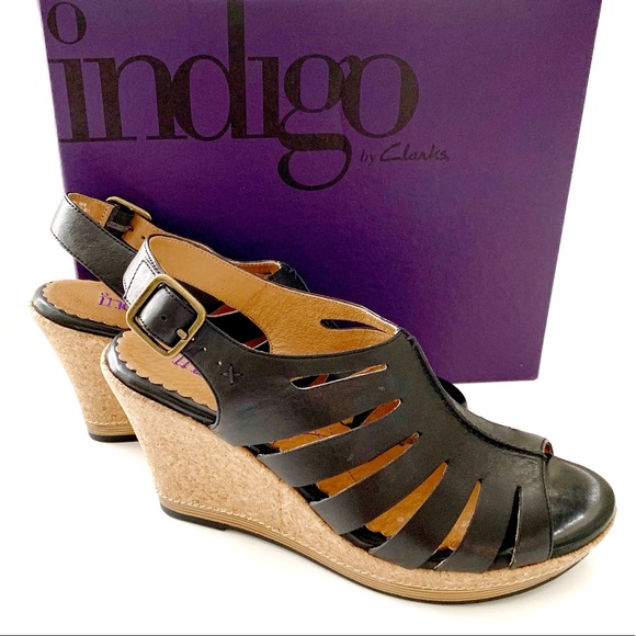 clarks wedge shoes sale